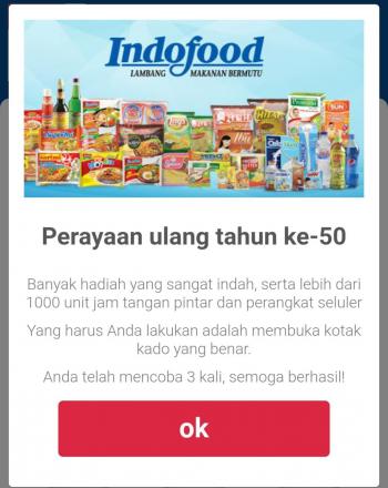 Waspada Penipuan Hadiah PT. Indofood